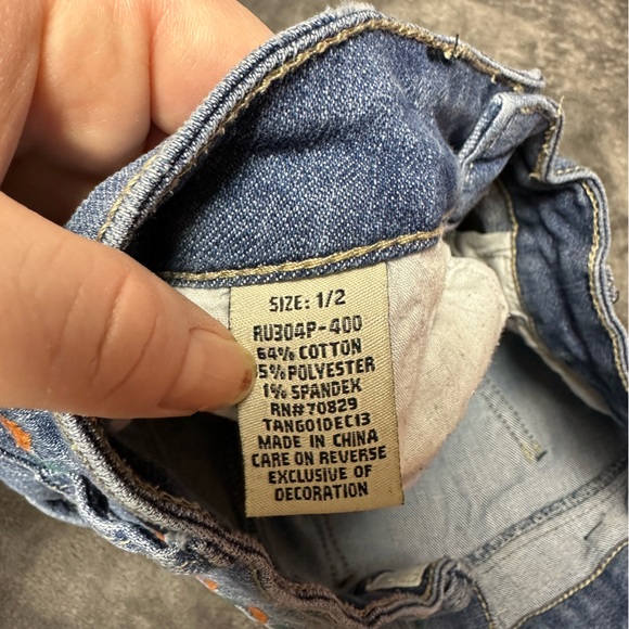 Rue 21 size 1/2 Jean shorts - Picture 6 of 6